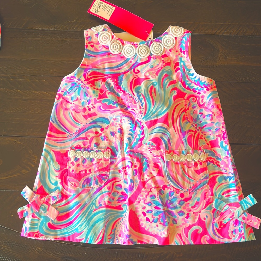 Lilly Pulitzer-new with tags-Baby Lilly Shift-12-18 month